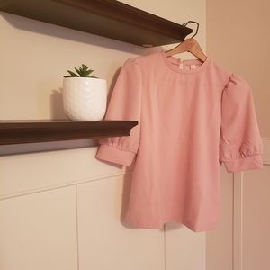 Light pink blouse